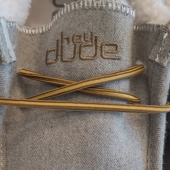 Hey Dude Wally Herringbone Canvas Loafer Chukka-Style Slide/ Slip On - Picture 10 of 17